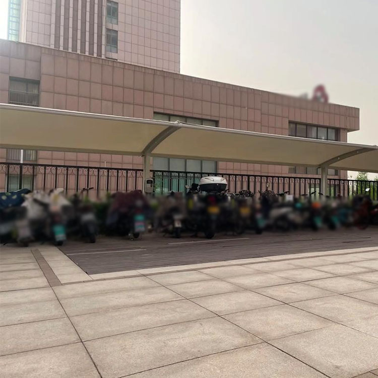 呼图壁县膜结构电动车棚